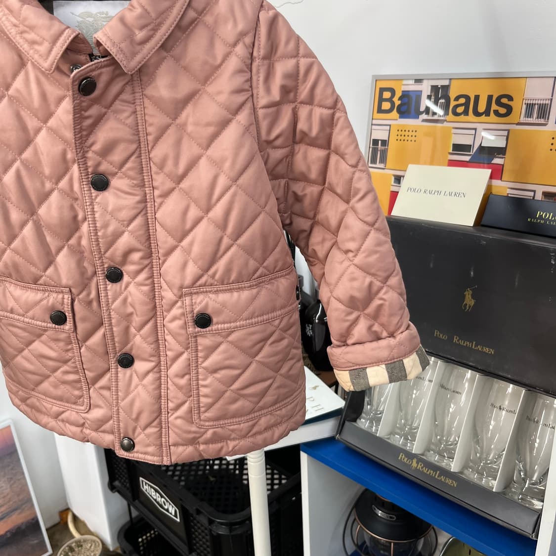 버버리 키즈 퀼팅 점퍼 3y  상품이미지3