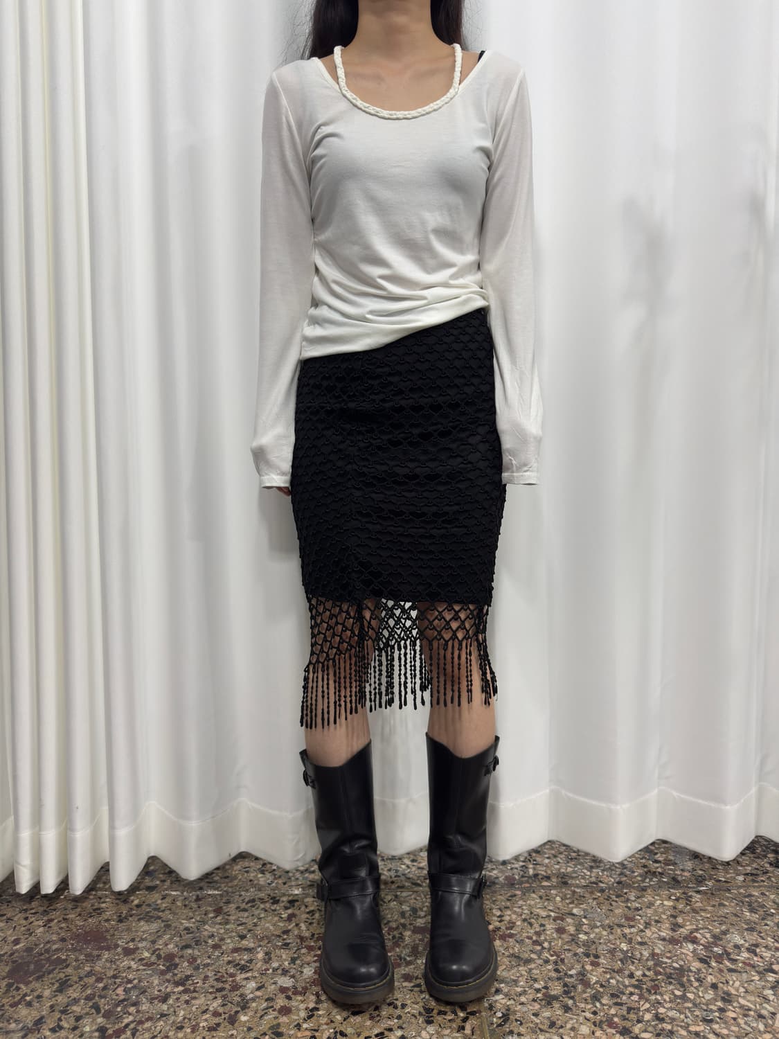 design net midi skirt 상품이미지1