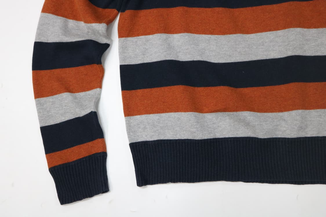GAP 갭 빈티지 멀티 스트라이프 코튼 울 니트 (M) 상품이미지8