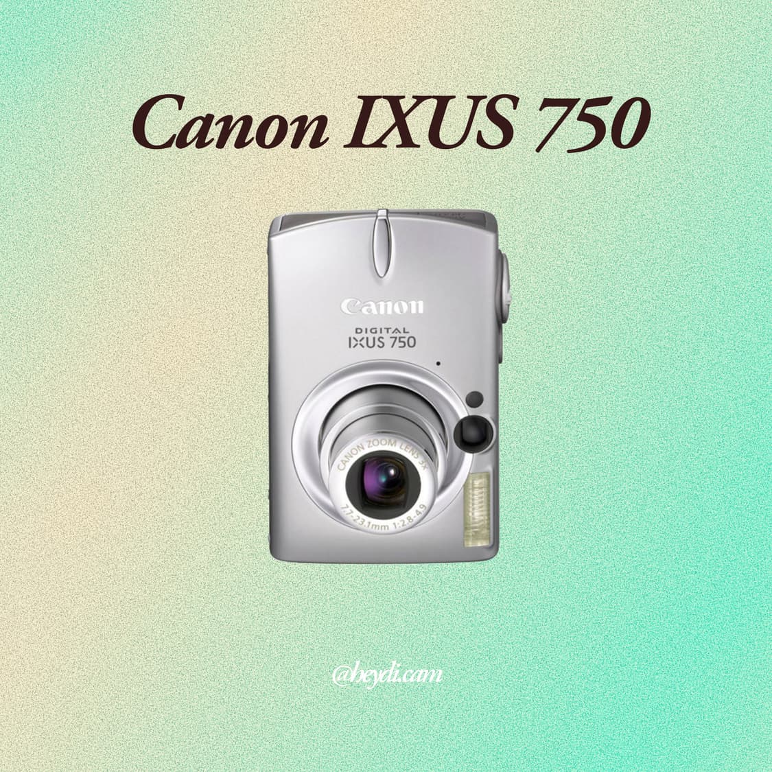 (아일릿 원희) 캐논 ixus750 IXY700 상품이미지1