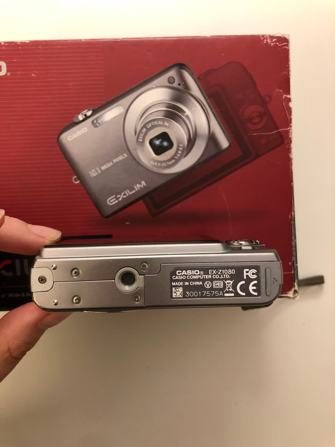 작례있음) 풀박스 카시오 엑슬림 EX-Z1080 상품이미지2