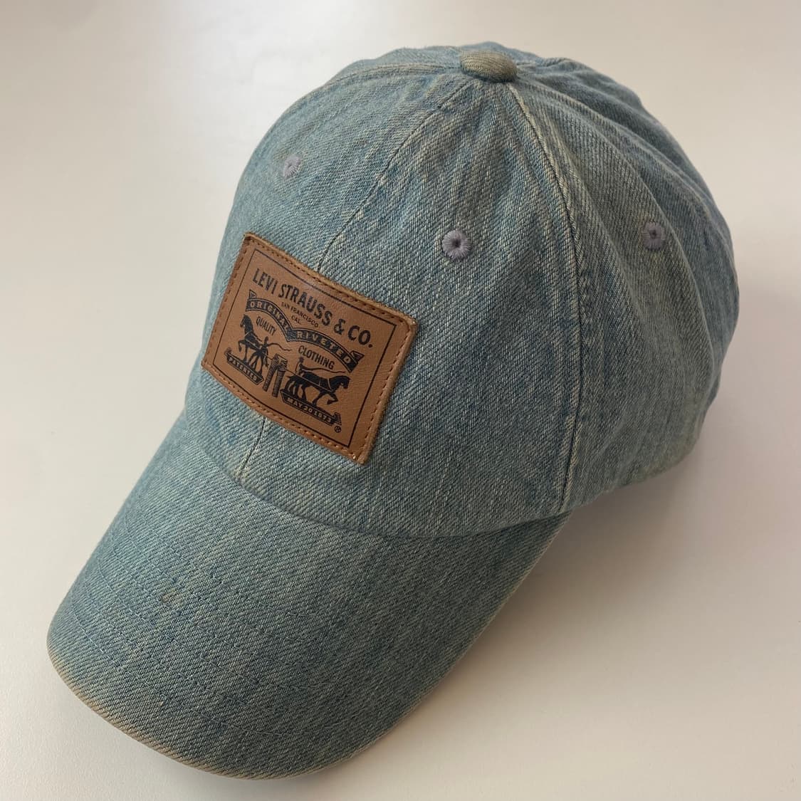 리바이스 투호스 패치 데님 볼캡 상품이미지1