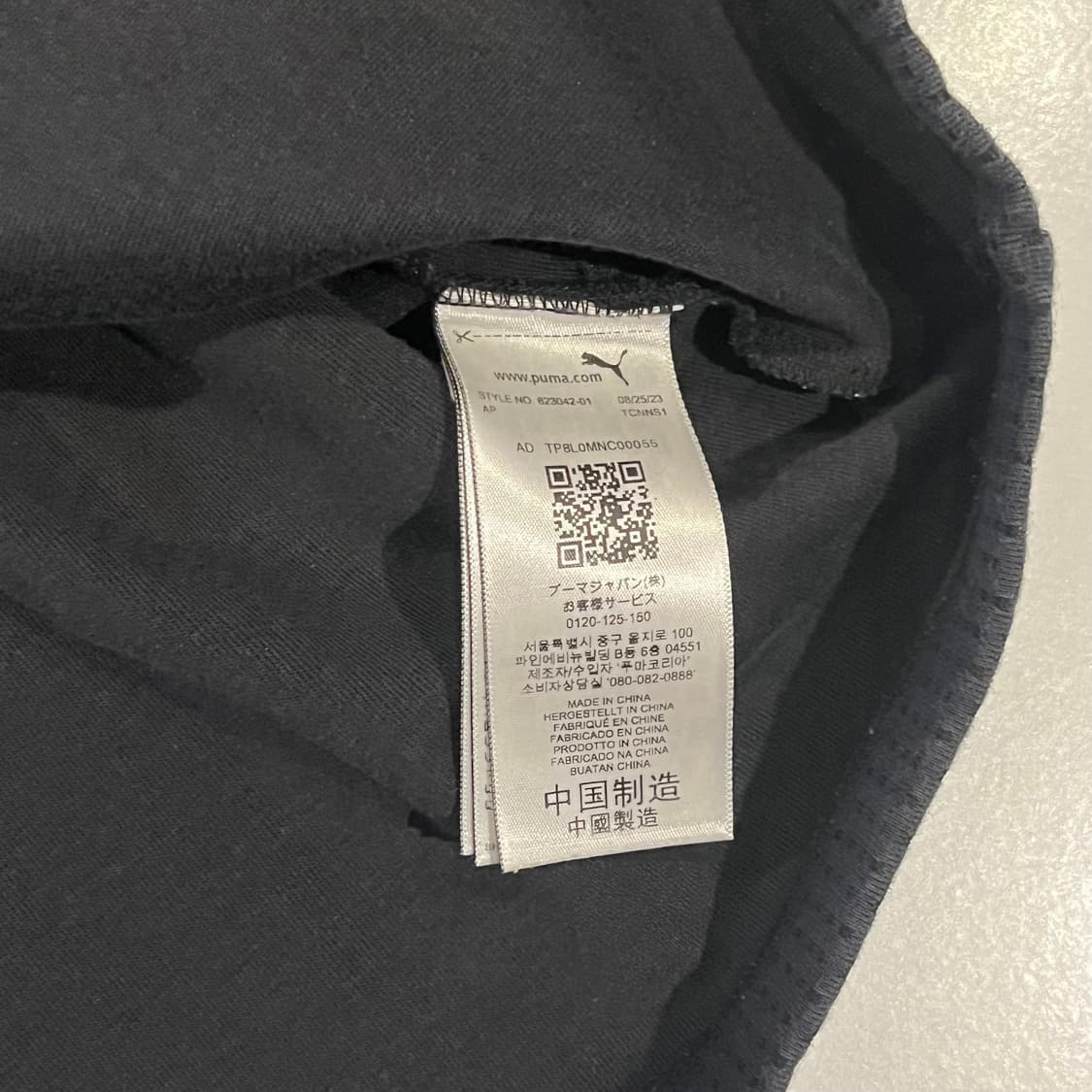 퓨마 x 페라리 블랙 롱슬리브  상품이미지5