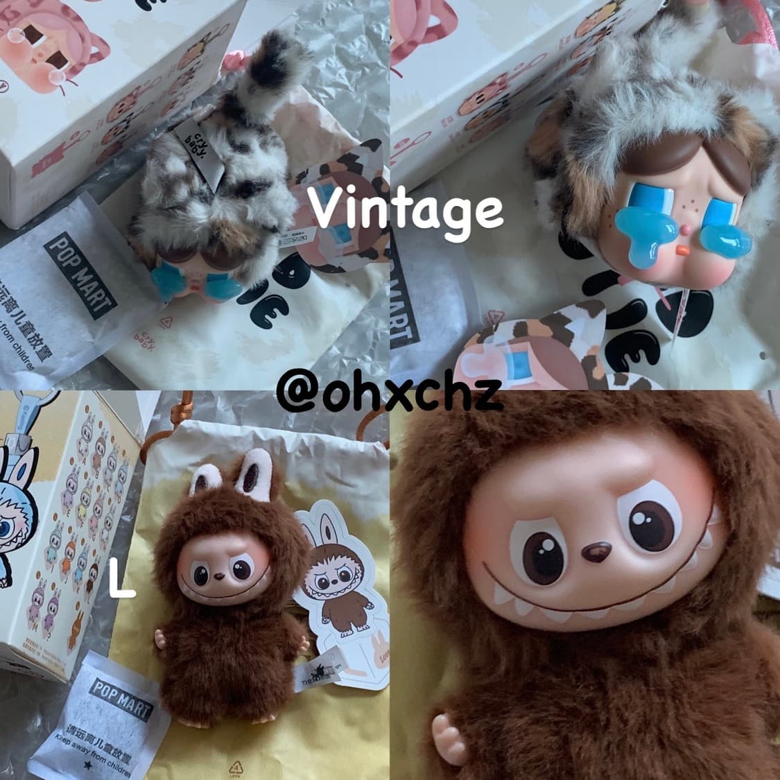 라부부 비밀번호 키링 크라이베이비 표범 냥이 팝마트 상품이미지1