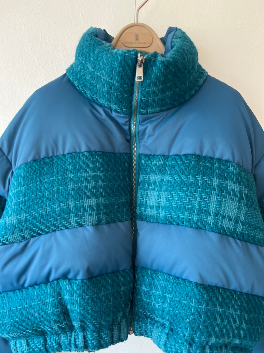 더일마 THEILMA 여성 구스다운패딩 크롭패딩점퍼 상품이미지1