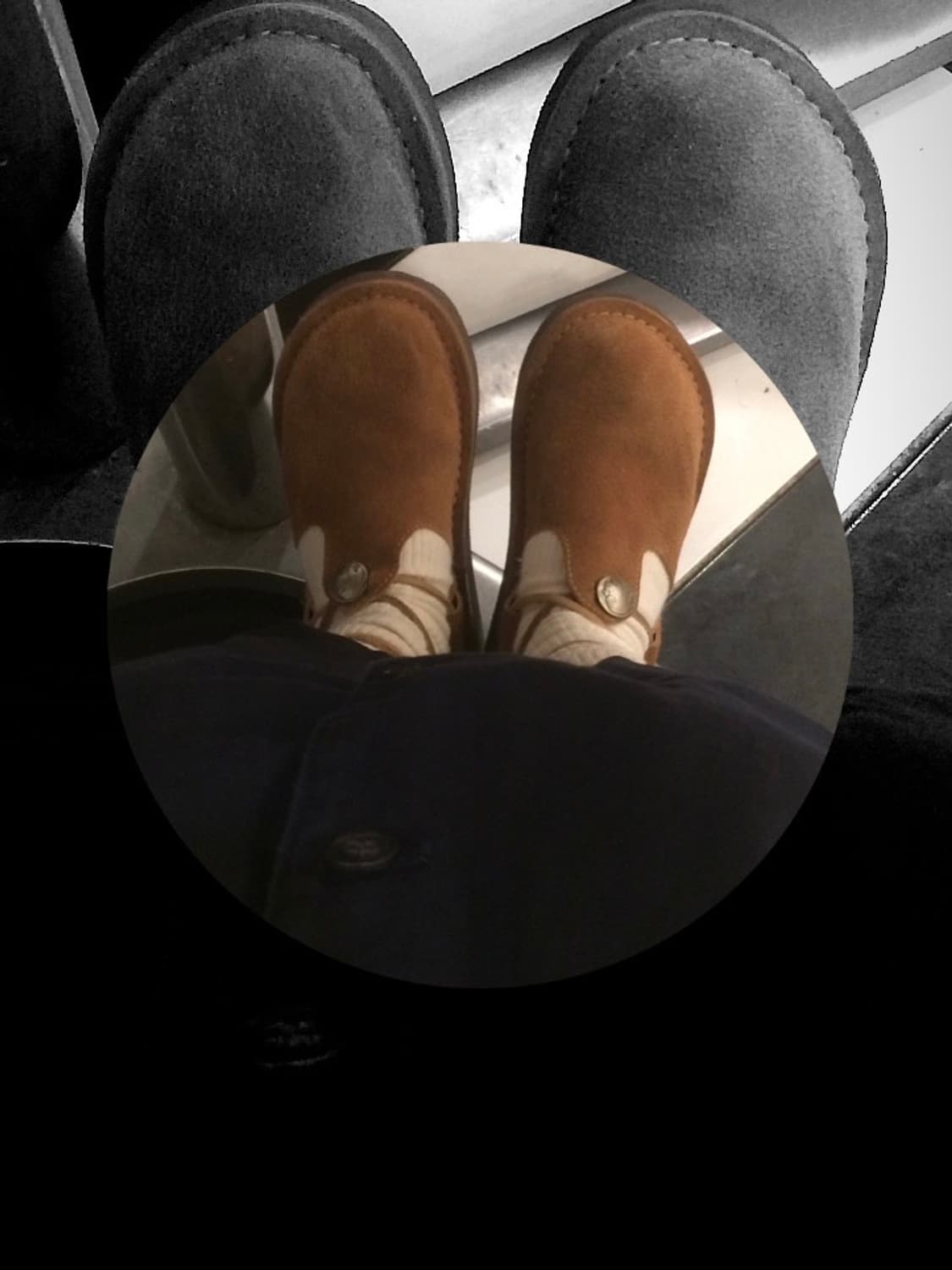 차뮬라 스웨이드 레이스업 슈즈 230 상품이미지1