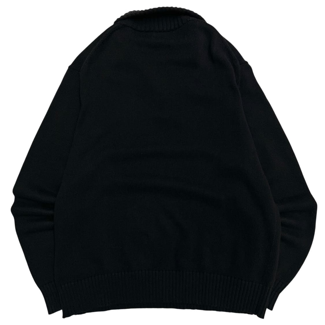 폴로 랄프로렌 퍼플포니 블랙 버튼 니트 L 상품이미지3