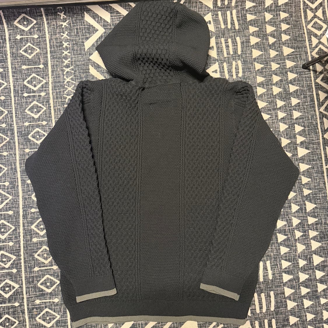 네이버후드 니트 후드티 상품이미지3