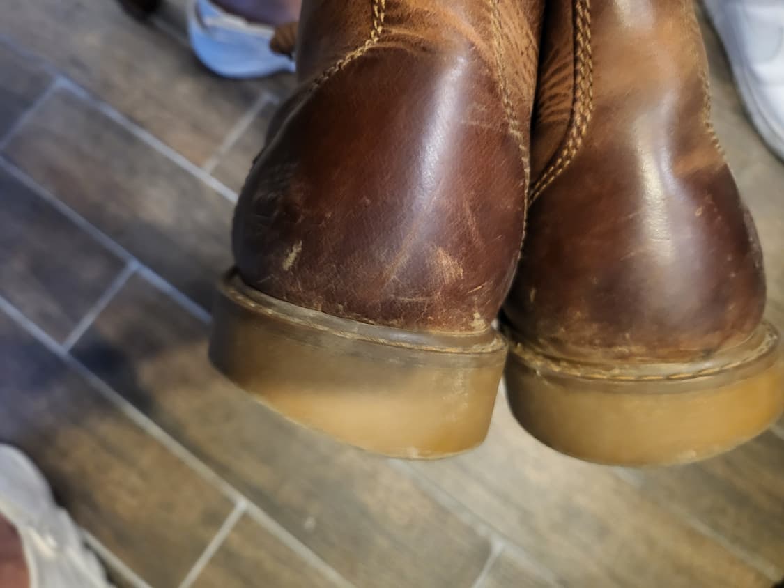 팀버랜드  가죽 브라운 부츠us8 상품이미지5