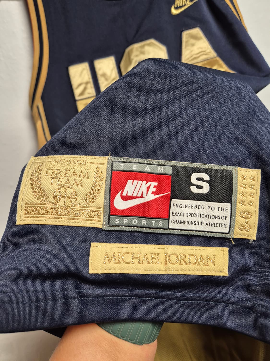 *무료배송*나이키 마이클 조던 USA 농구 저지 S사이즈(상태A급) 상품이미지3