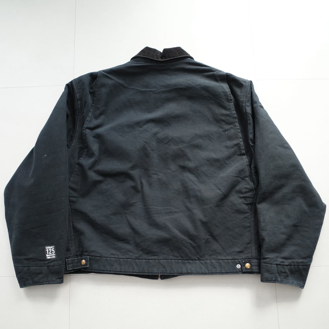 125주년 칼하트 001 블랭킷 워크 자켓 블랙 MADE IN USA 상품이미지7