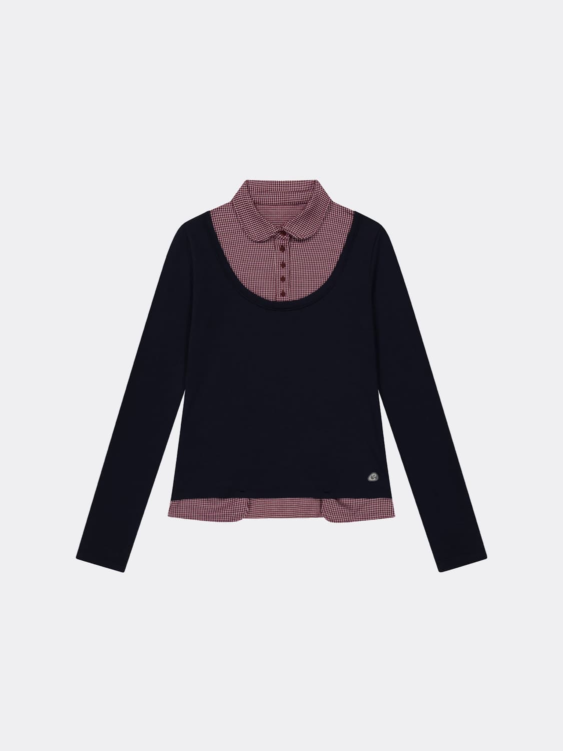 코이세이오 REVERSIBLE COLLAR LONGSLEEVES 상품이미지1