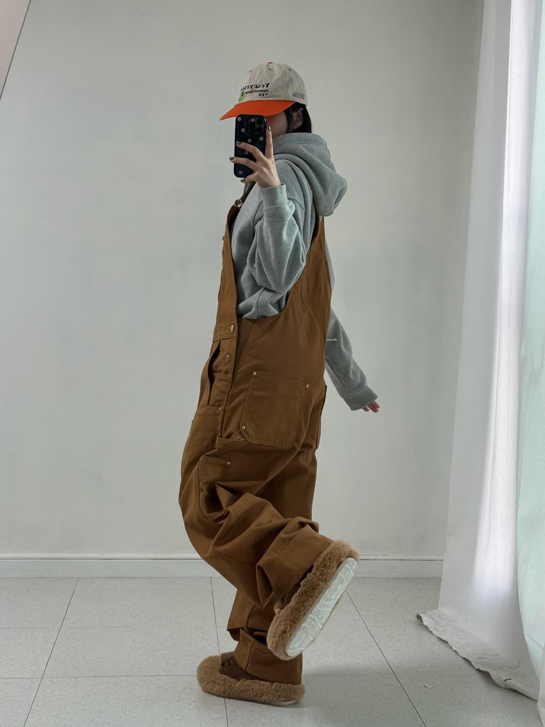 칼하트 브라운 오버롤  상품이미지5