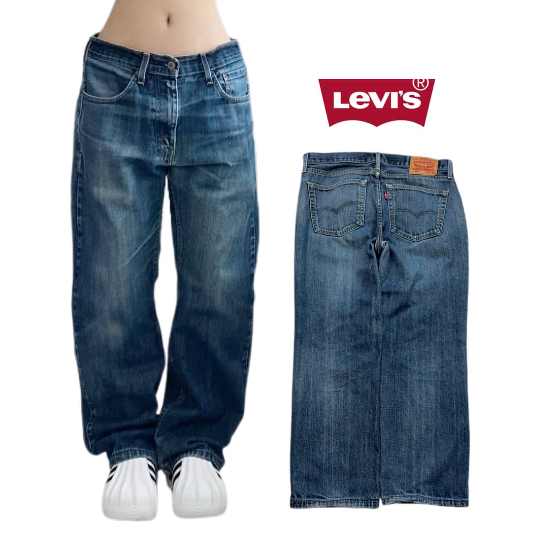 리바이스 559 새깅 워싱 스케이터 데님팬츠 상품이미지1