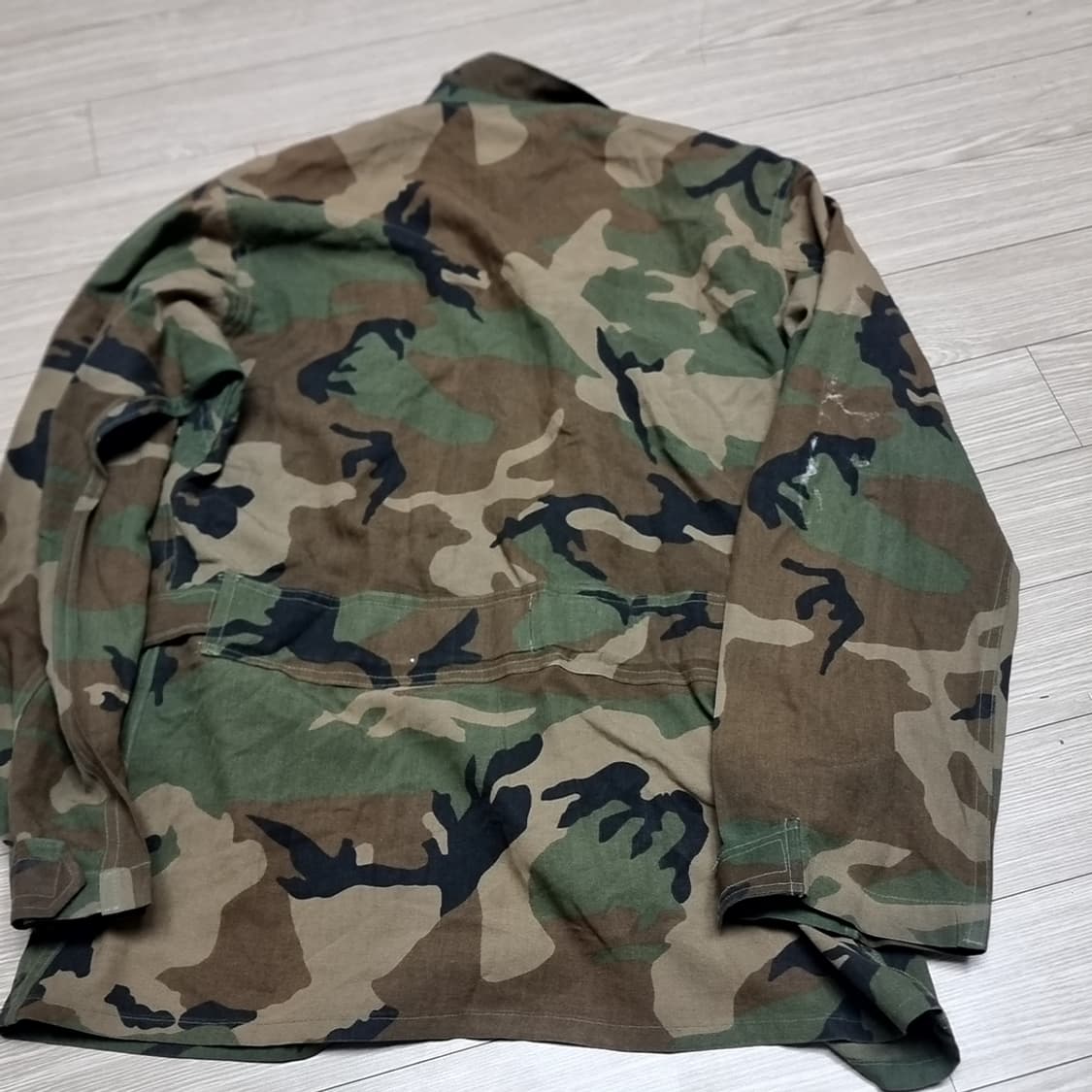 미군 m65 우드랜드 밀리터리 승무원 방염야상 자켓(105) 상품이미지6