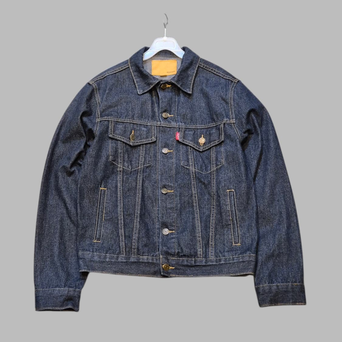 M 생지 데님자켓 상품이미지1
