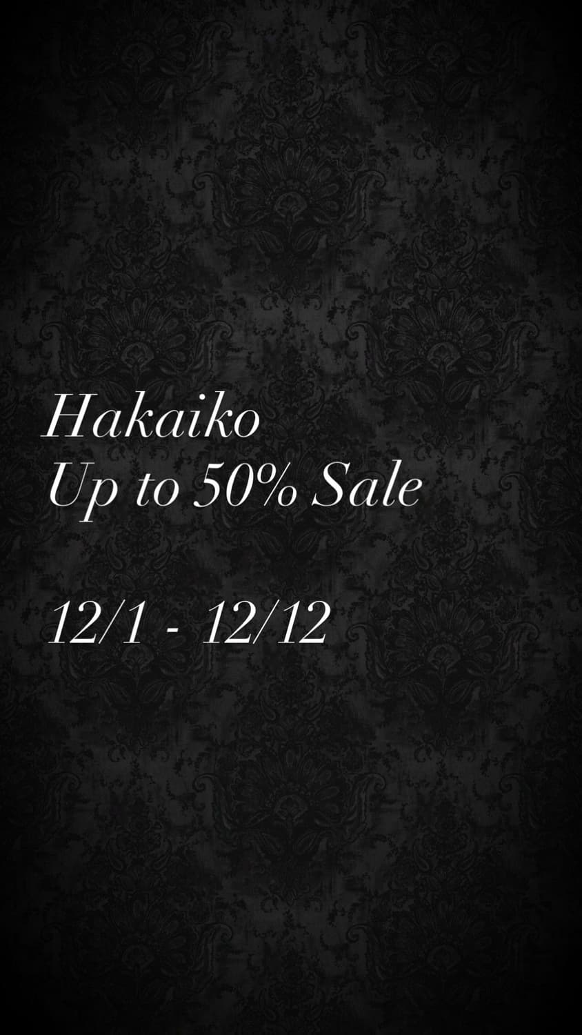 Hakaiko 2025 End sale up to 50% 상품이미지1