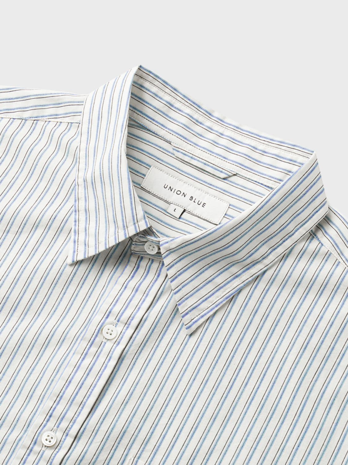 유니온 블루 THAMES STRIPE SHIRT S 상품이미지1
