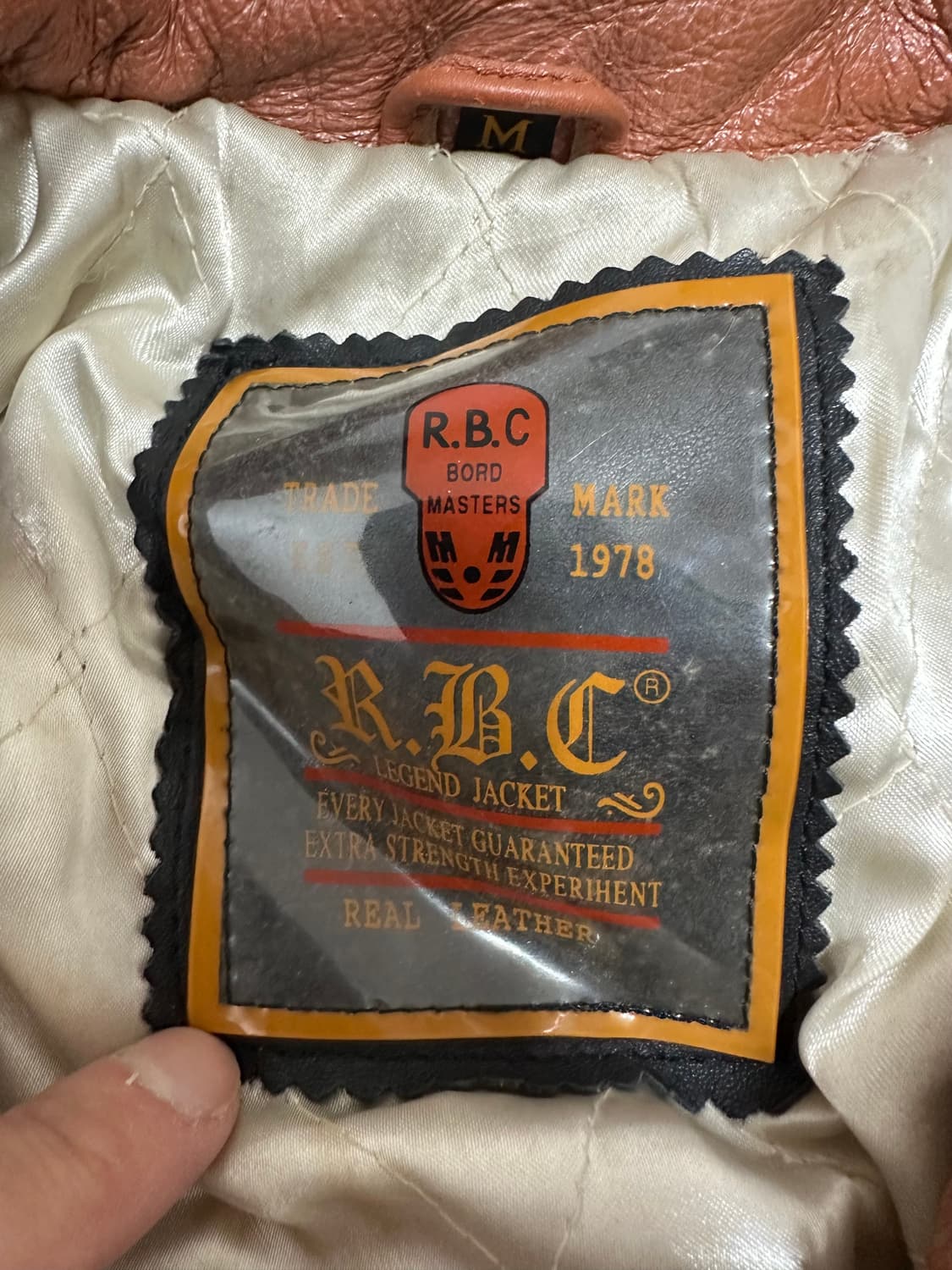 R.B.C 레더 블루종 자켓 상품이미지7