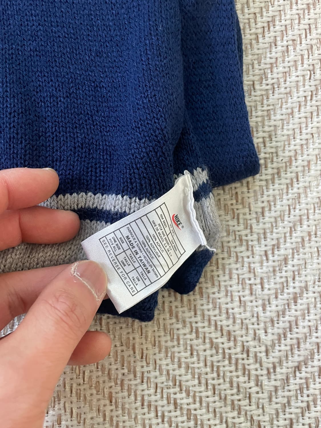 Nike 나이키 네이비 머플러  J03959 상품이미지3