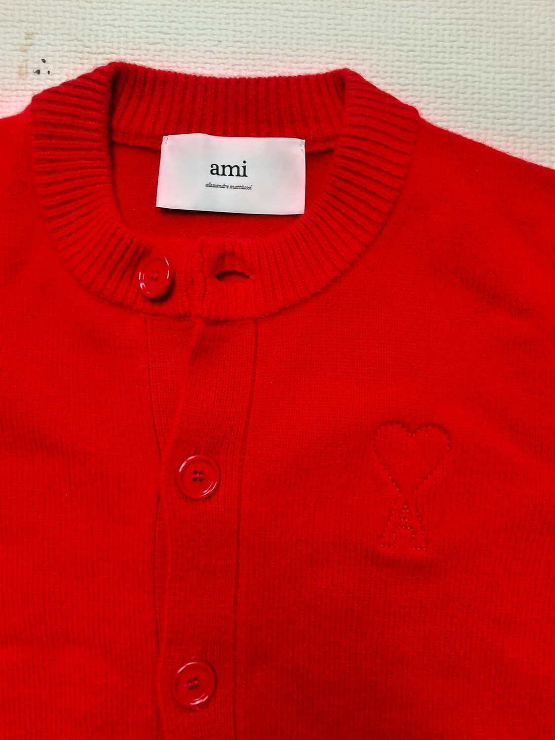 (백화점판) AMI 버튼업 가디건_FKC171.KN0071 상품이미지2