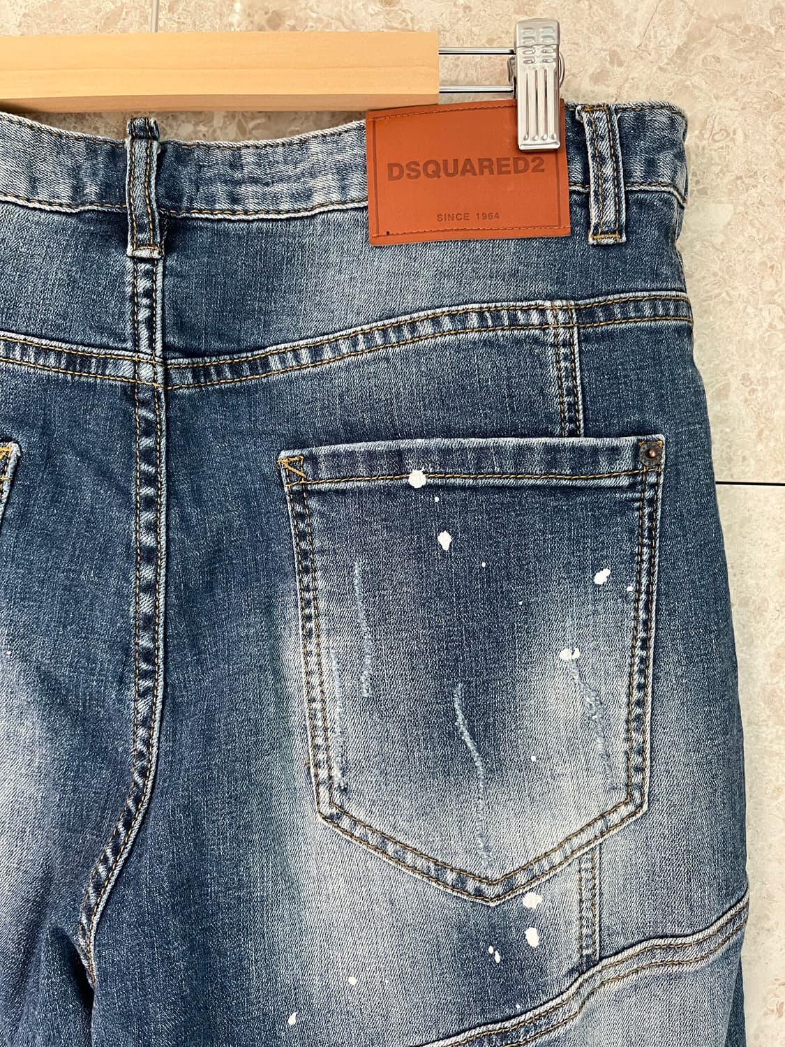 디스퀘어드2 남성 데미지 청바지 36 정품 상품이미지5