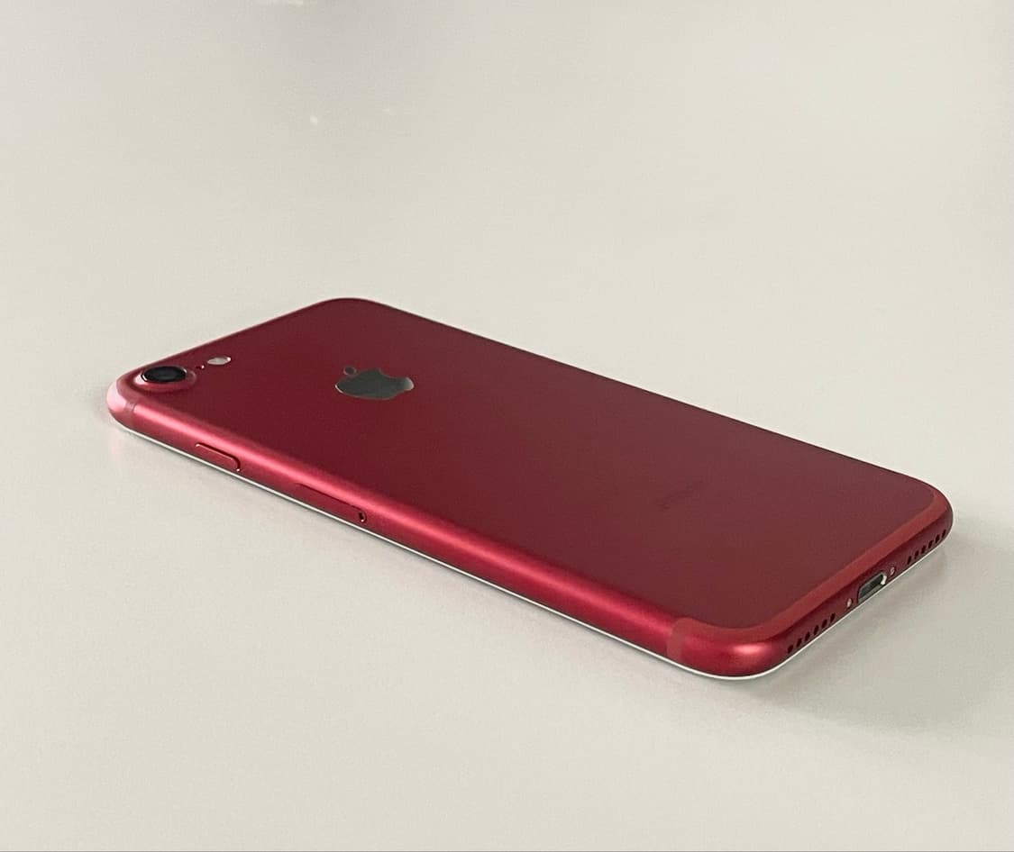 아이폰7 레드 해외무음판 128GB 배터리100 상품이미지2