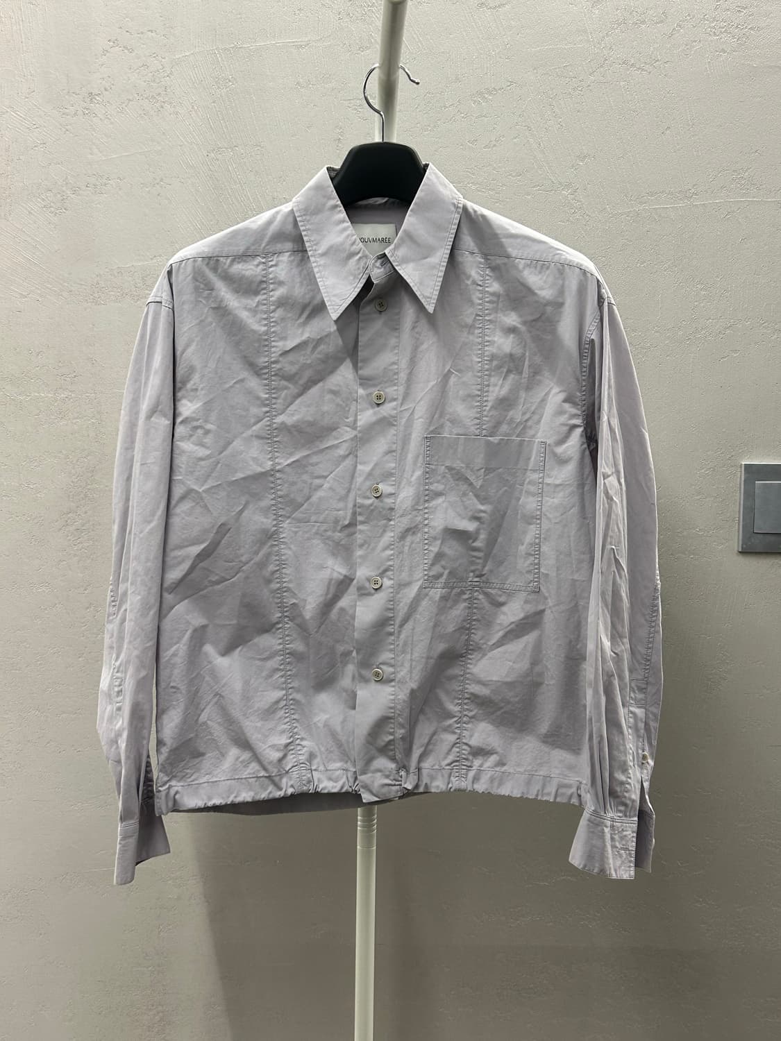 NOUVMAREE 셔츠 라이트그레이 상품이미지2