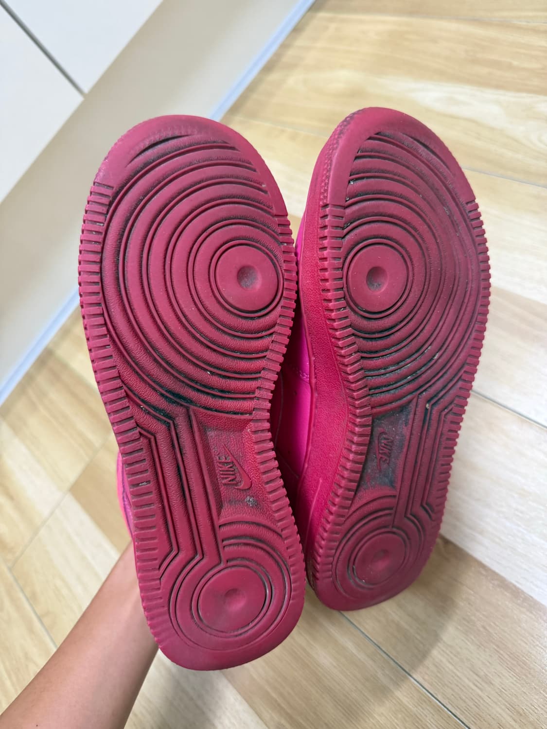 나이키 에어포스 파이어베리 피어스 핑크 230 상품이미지6