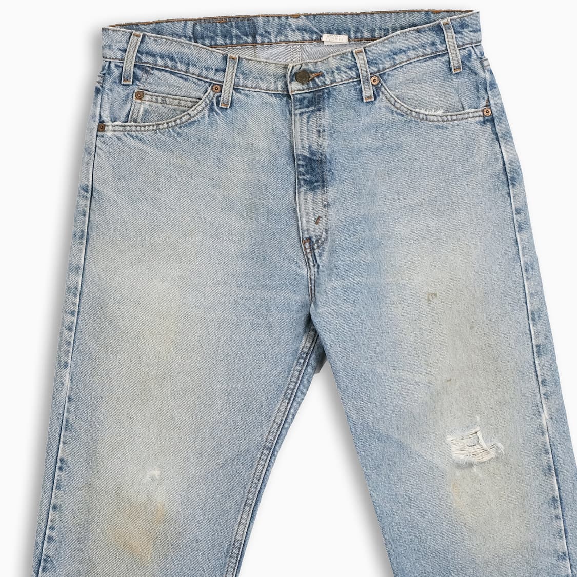 빈티지 리바이스 505 오렌지탭 연청 90s 35인치 OR50536185 상품이미지4