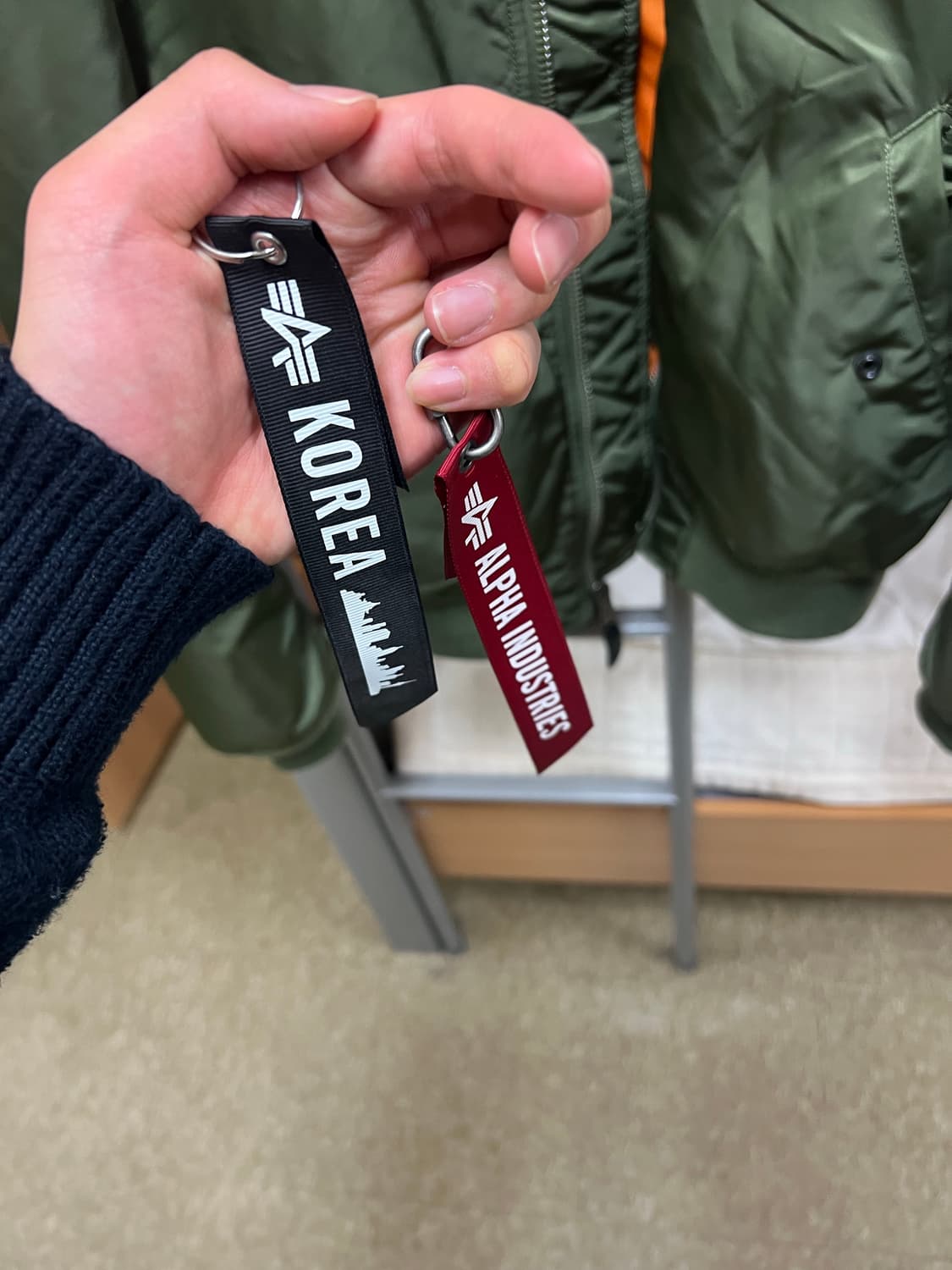 알파인더스트리 ma-1팝니다 상품이미지7