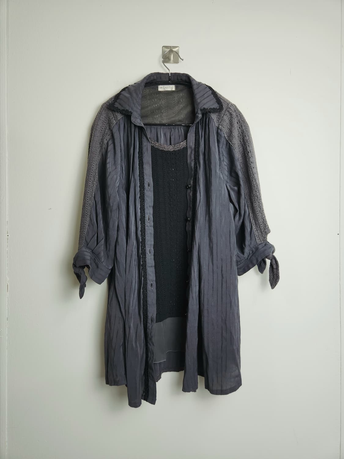 (AXES FEMME)레이어드 롱 블라우스 상품이미지8