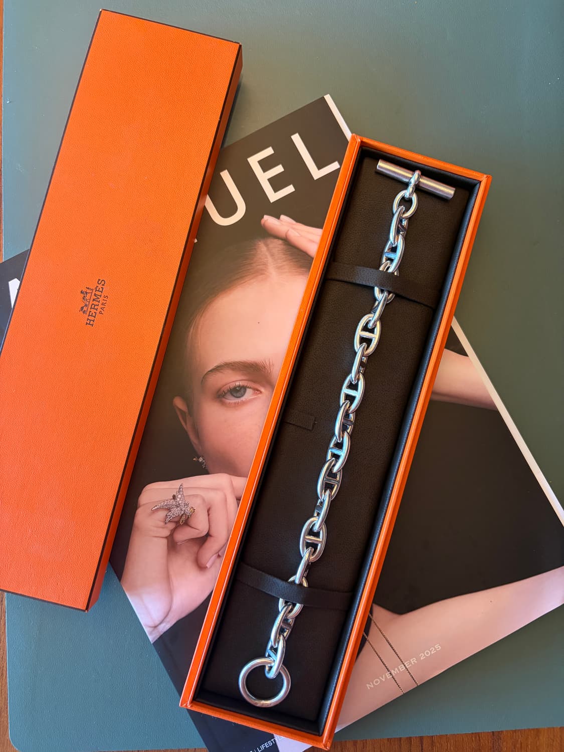 에르메스 샹달 실버 팔찌 gm 16링크 상품이미지1