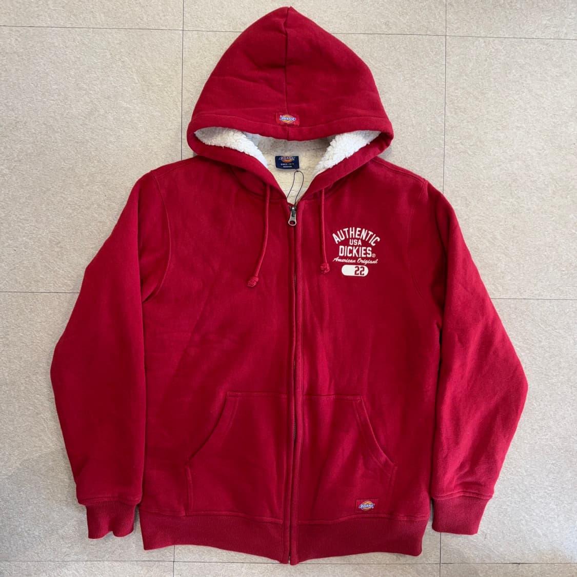 디키즈 양털 후드 집업 상품이미지1