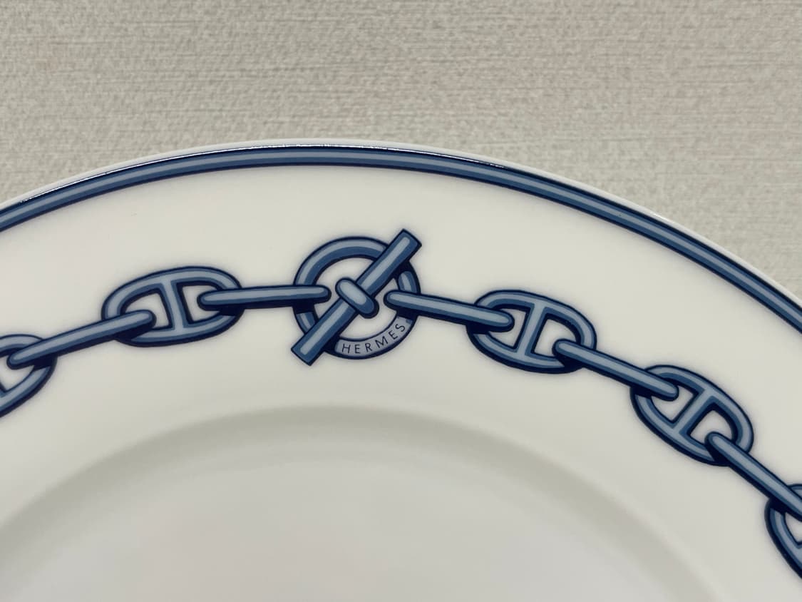 에르메스 샹달 블루 플레이트 1P HERMES 상품이미지4