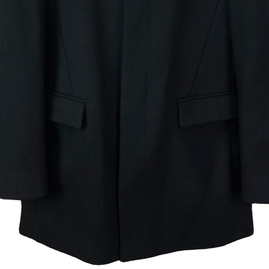 [솔리드옴므] 12 S/S 캐시미어 블랜디드 하이넥 코트 P01566 상품이미지5