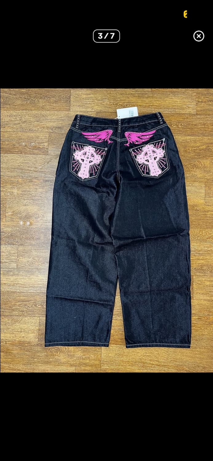 제이디드런던 핑크 콜로서스 팬츠 팝니다 상품이미지4