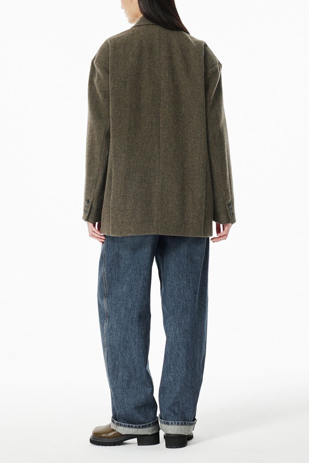 스튜디오톰보이 헤링본 울 자켓 상품이미지9