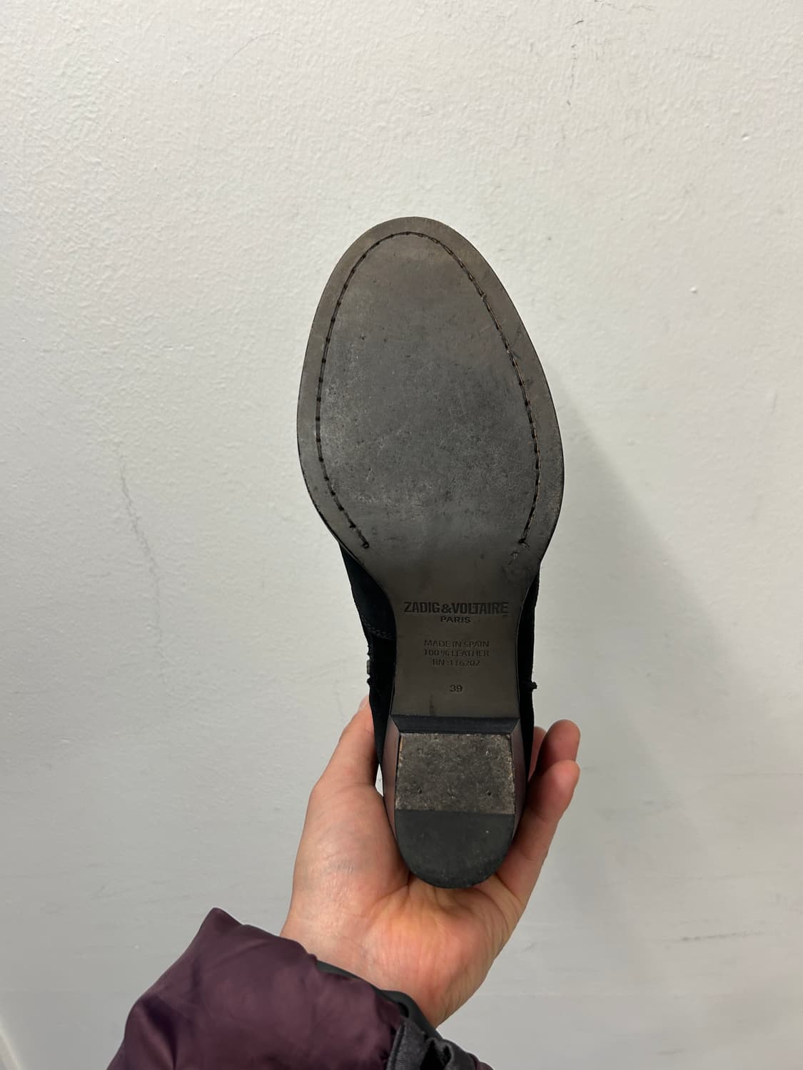 자딕앤볼테르 웨스턴 앵클부츠 상품이미지5