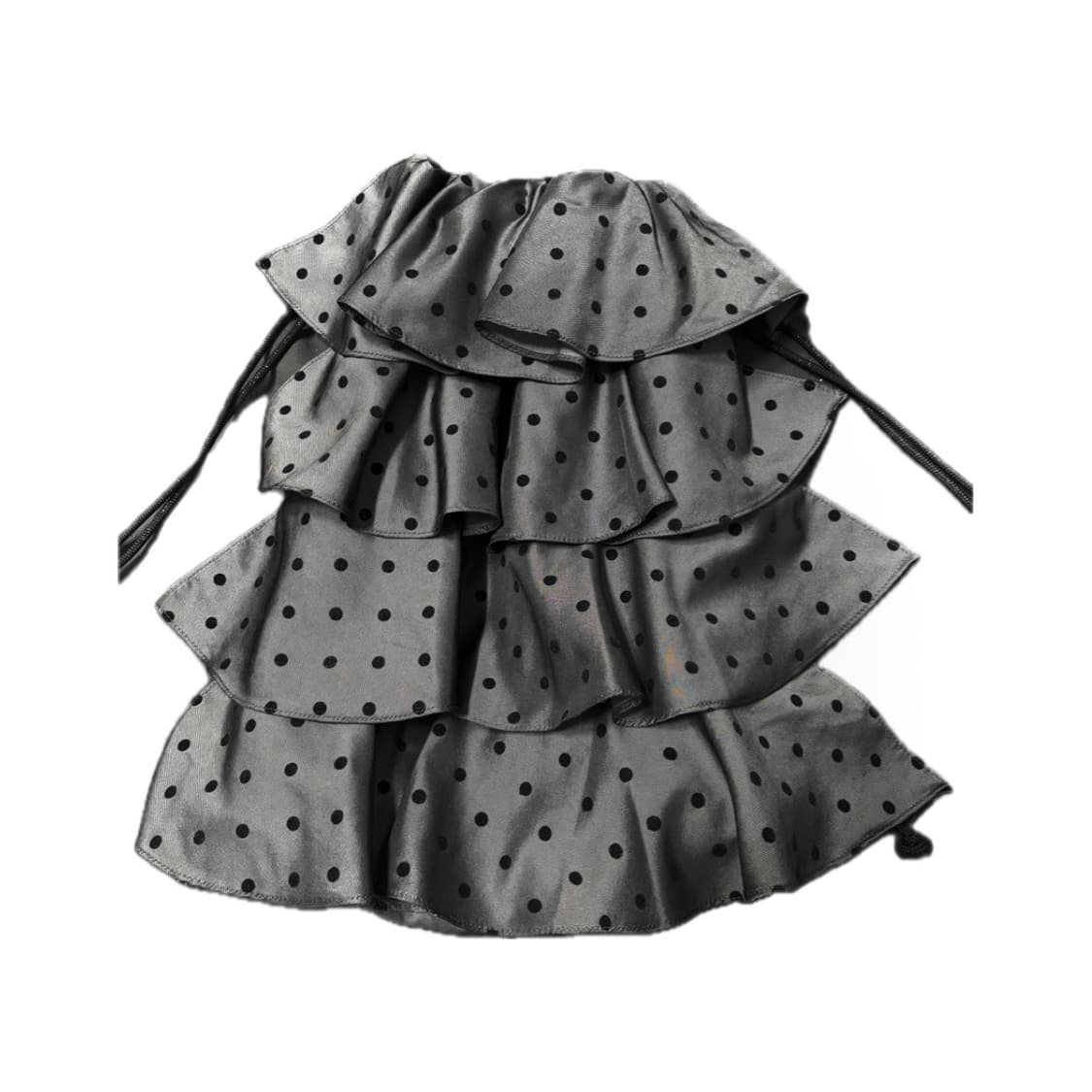 바니쉬먼트 도트 러플 짐색 상품이미지1