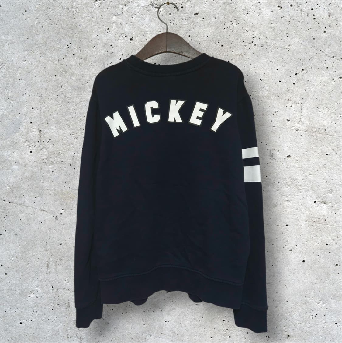 펠틱스 X 미키마우스 기모 맨투맨 네이비 (95/M) 상품이미지6