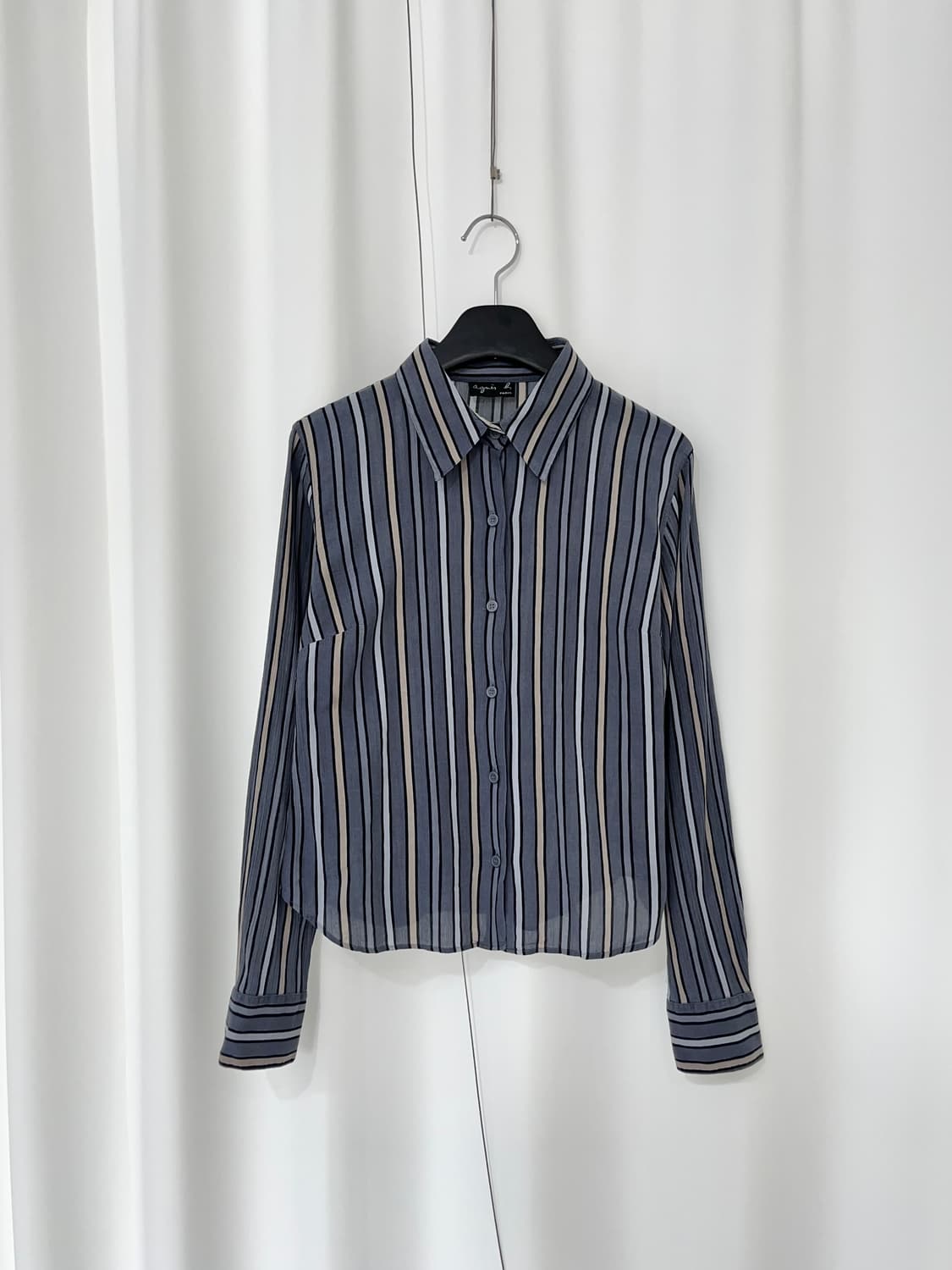 agnes b. linen blend shirt 상품이미지1