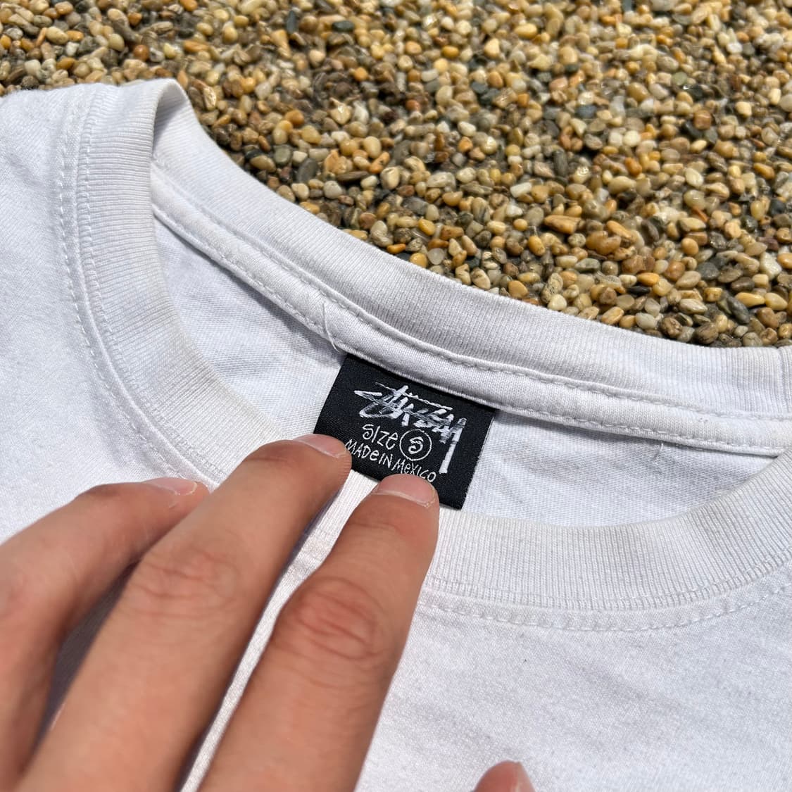 스투시(stussy) 화이트 반팔티 상품이미지4