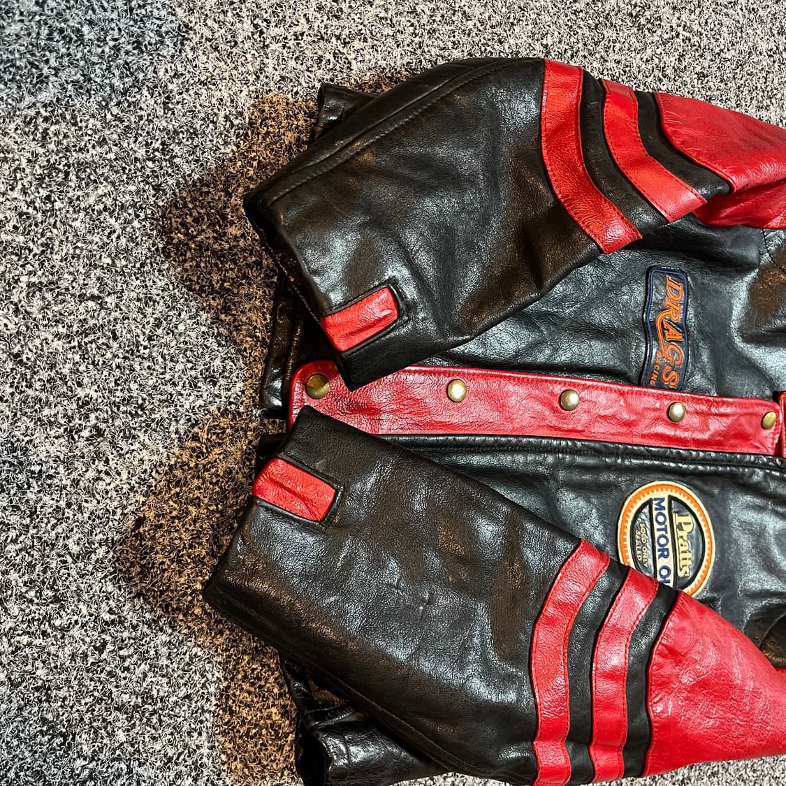 빈티지 라이더 레더 자켓 우먼즈  상품이미지5