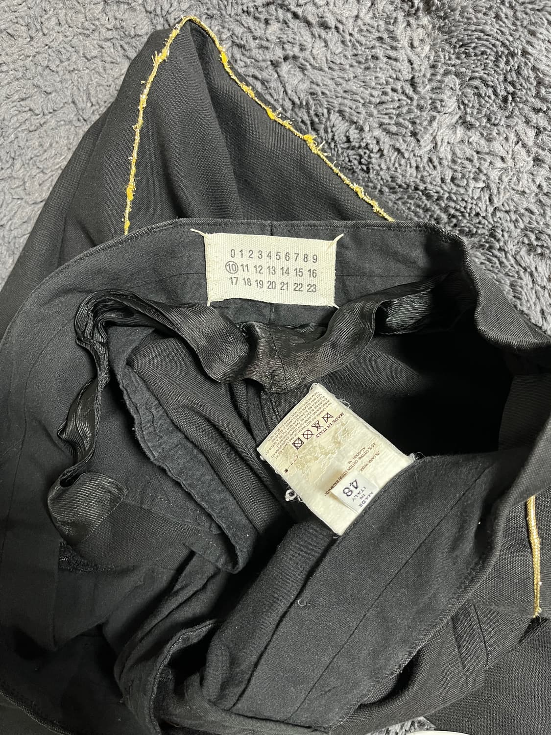 마틴마르지엘라 07 밑단절개 바지 상품이미지6