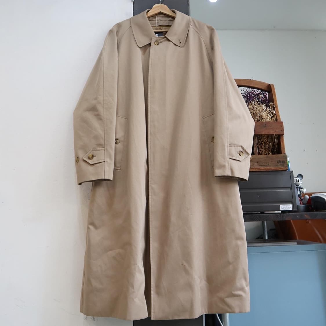 버버리 베이지 싱글코트 상품이미지1