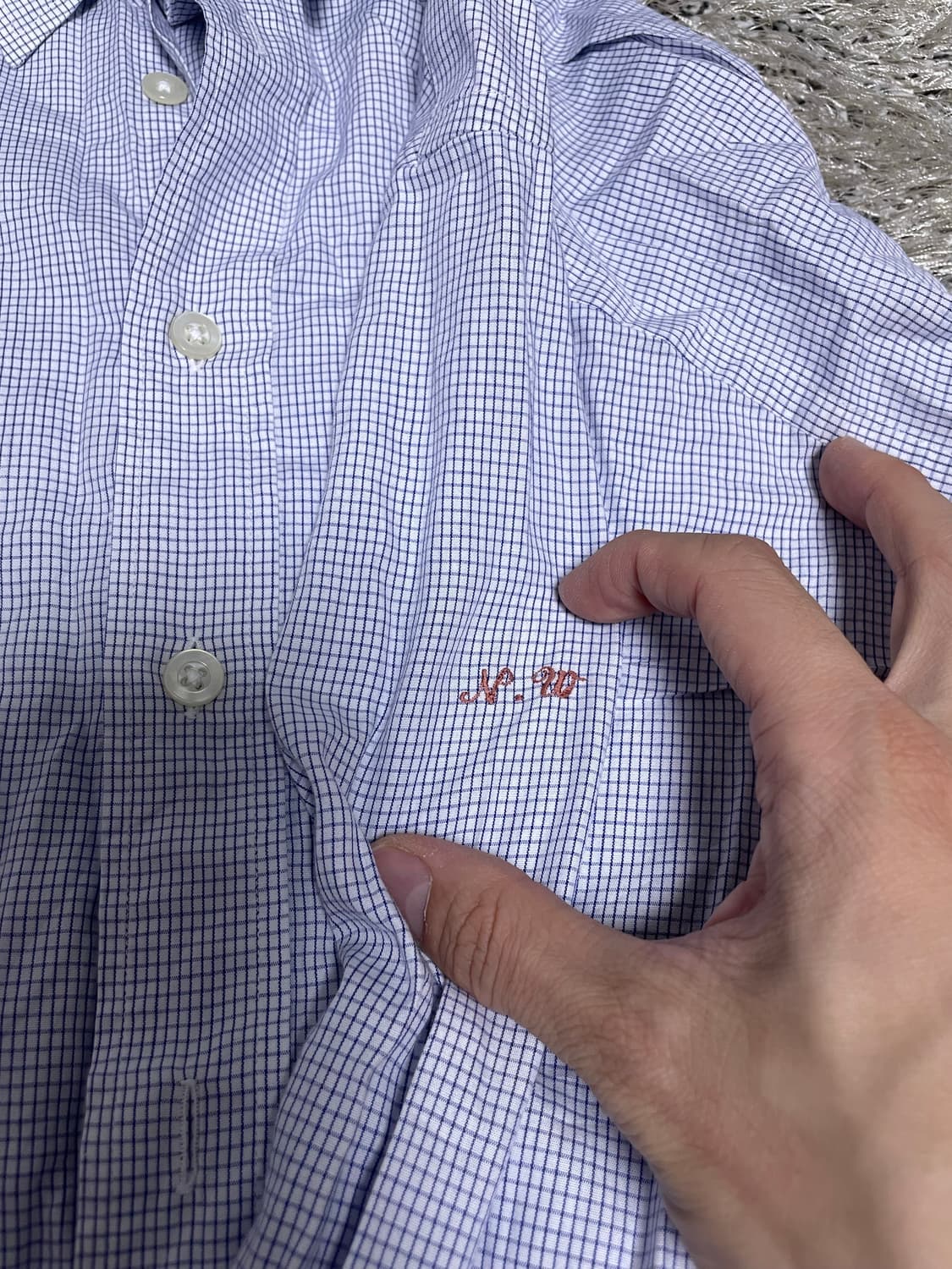 아쿠아스큐텀 긴팔셔츠 사이즈 105~110 상품이미지5