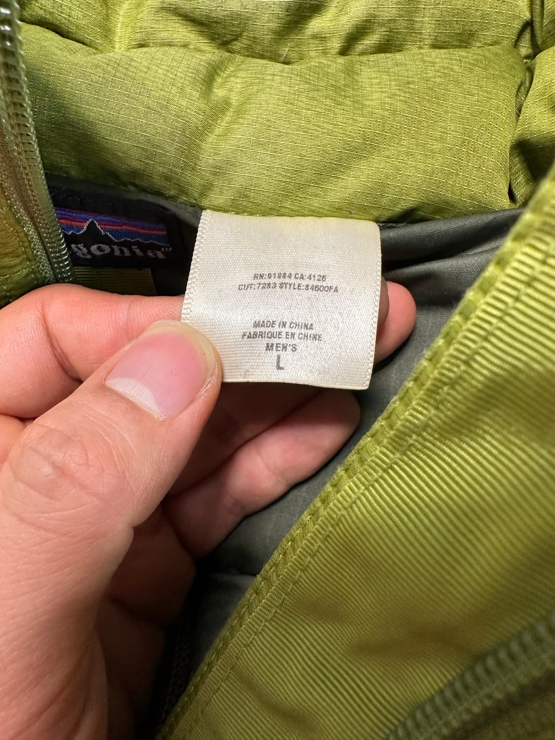 [L사이즈] 파타고니아 패커블 그린 상품이미지10