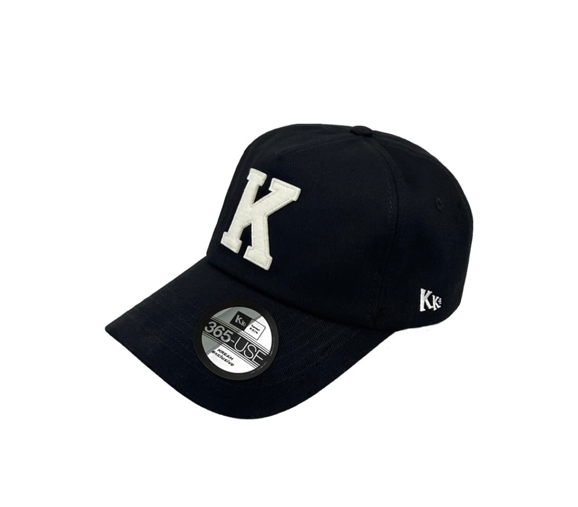 [새상품] 카미엔 x 코인서울 케이 로고 볼캡 블랙 상품이미지1