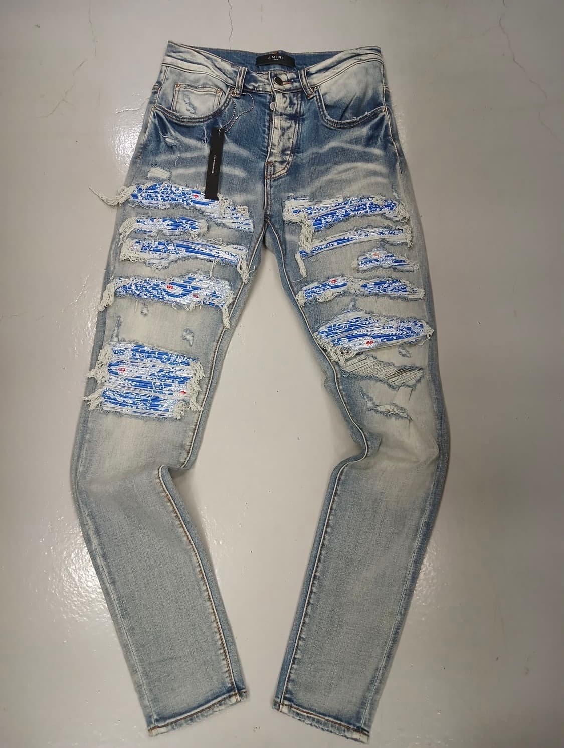 아미리 블루 반다나 디스 진 청바지 29 상품이미지1